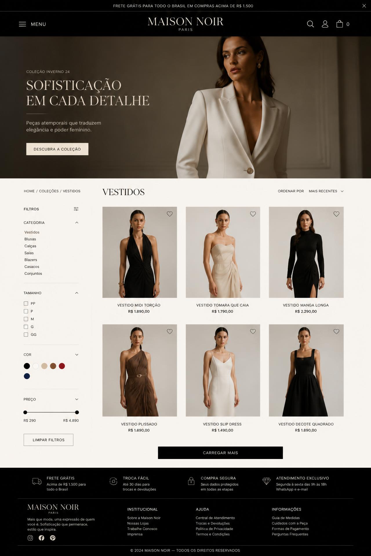Referência Moda feminina
